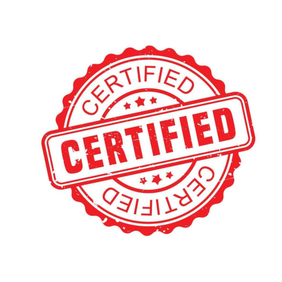 Certified company